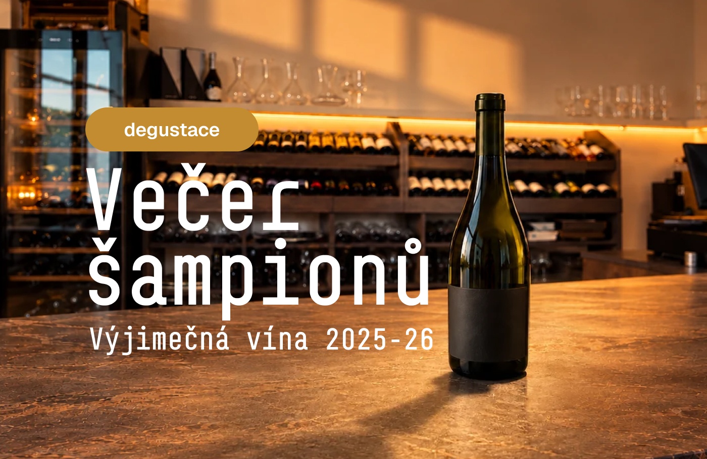 Degustace Večer šampionů: 25-26